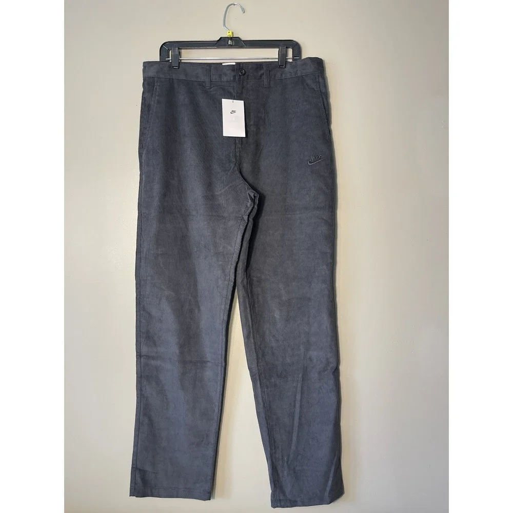 Nike Club Men's Corduroy Chino Pants Size 32X34 NWT $95